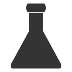 tube test flask icon vector illustration design