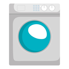 washer machine appliance icon vector illustration design