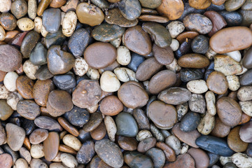 Stone pebbles texture or stone pebbles background. stone pebbles for interior exterior decoration and industrial construction concept design. stone pebbles motifs that occurs natural.