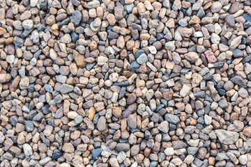 Stone pebbles texture or stone pebbles background. stone pebbles for interior exterior decoration and industrial construction concept design. stone pebbles motifs that occurs natural.