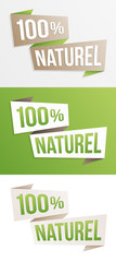 Bandeau 100% Naturel