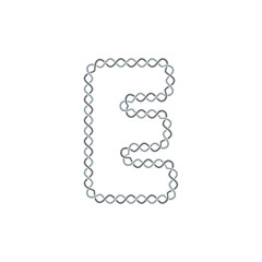 E Infinity Letter Logo Icon Design