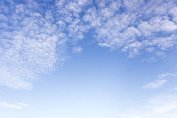 blue sky with cloud
