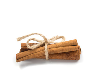 Dry Cinnamon Bark Closeup