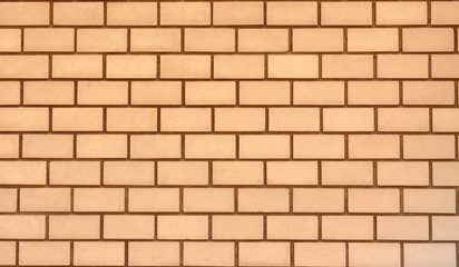 Orange bricks wall texture background., may use to interior design., Polished cement beautiful texture