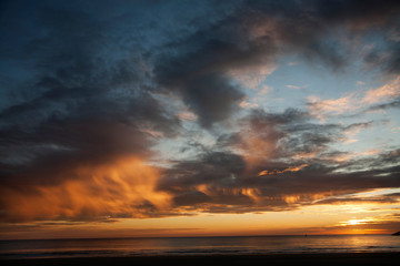 atardecer