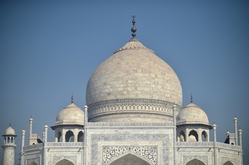Fototapeta na wymiar Taj Mahal view