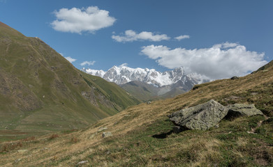 Fototapeta na wymiar Great Caucasus, Georgia,
