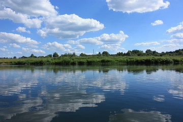 The river Sylva, Perm Krai, Russia
