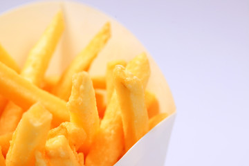 French fries, close-up