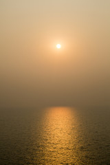 Fototapeta na wymiar India sunset 