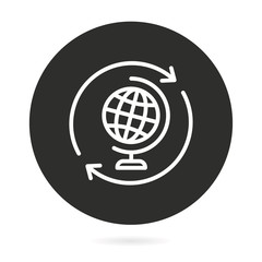 Ecology - vector icon.