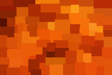 orange abstract polygonal background