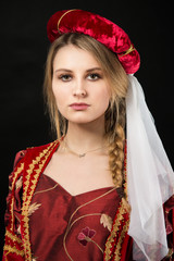 Księżniczka portret średniowiecze © fotoartim