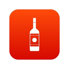 Vodka icon digital red