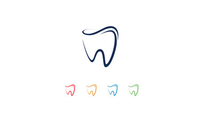 Dental logo design template