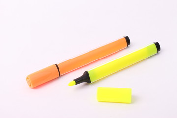 Marker pen isolated on white background