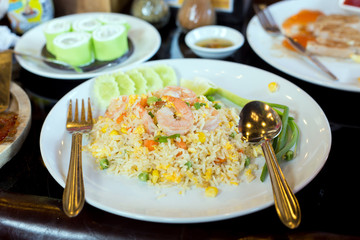 fried rice with shrimp