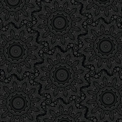 Dark texture background design. Modern stylish seamless pattern - Vector illustration