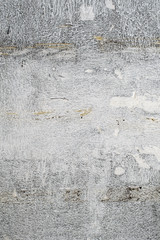 Concrete wall with white paint