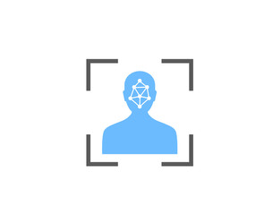 Face security system, face unlock icon