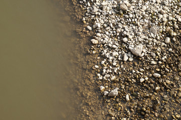 Pebbels in the river