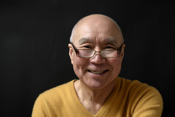 Obraz premium 笑顔のシニア