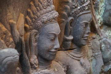 Fototapeta na wymiar Tempelanlagen Kambodscha