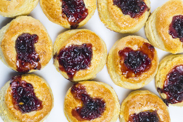 scone isolated on white background