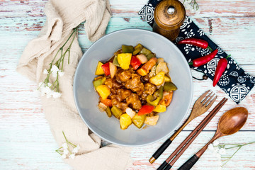 Handmade Sweet and sour pork ribs