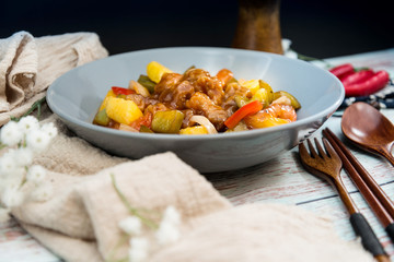 Handmade Sweet and sour pork ribs