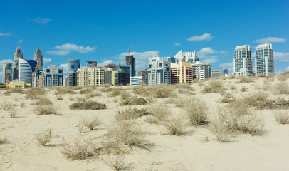 Dubai, Greens area. UAE