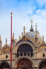 Obraz premium View on the Basilica San Marco