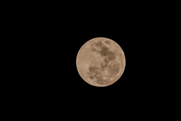 Moon in Night Sky © underworld