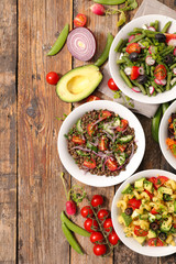bowl of vegetable salad