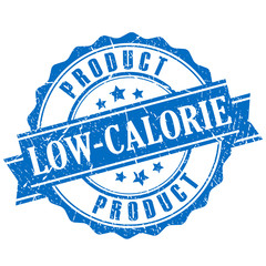 Fototapeta premium Low-calorie product grunge stamp