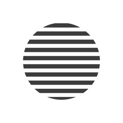 Domain Icon. Black vector illustration on white background.