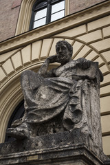 Obraz premium ein Bildhauerei