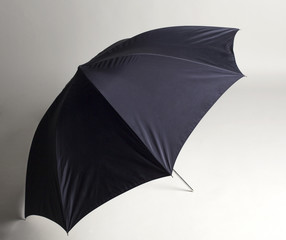 old black photographic umbrella