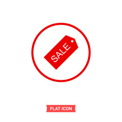 Sale vector icon