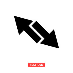 Diagonal arrow icon