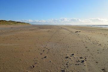 La plage de Lingreville (La Manche - France)