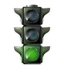 Traffic lights, 10eps. Green light.