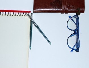 Fototapeta premium Office objects cover
