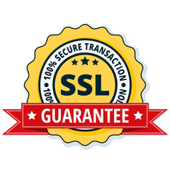SSL Secure Guarantee label illustration