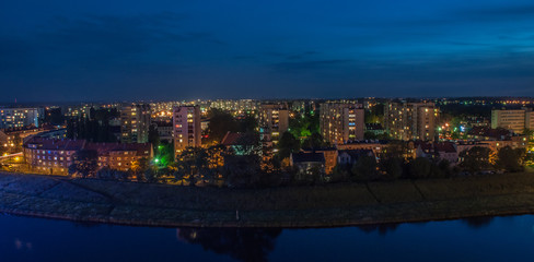 Widok na opolskie Zaodrze