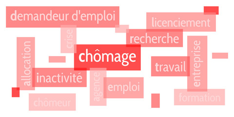 Nuage de Mots Chômage v5