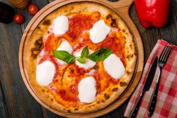 Italian pizza Margherita