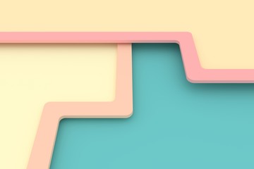 Abstract background. 3D rendering.