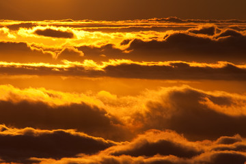 Sunset over Tenerife, Spain